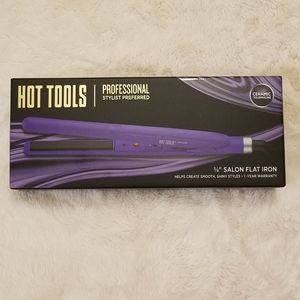 NIB Hot Tools Professional Salon 3/8" Flat Iron